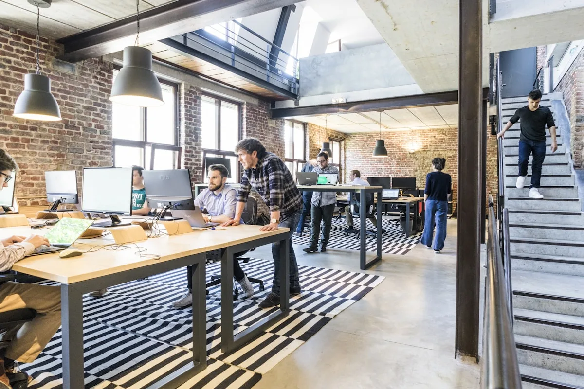 CraftCode developers at work in the studio